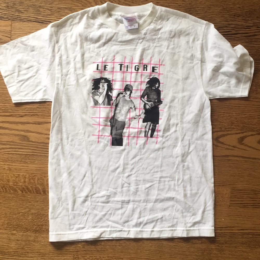Men’s Vintage Medium Le Tigre Feminist Punk Shirt